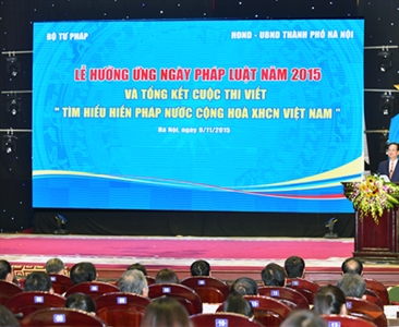 Thủ tướng: Phấn đấu để mỗi ngày trong năm đều là ngày pháp luật